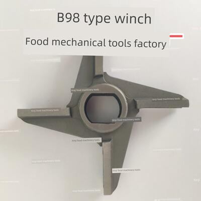进口配件绞肉机孔板预切板B98型Laska半轴Teana 32型B98肉机刀片1