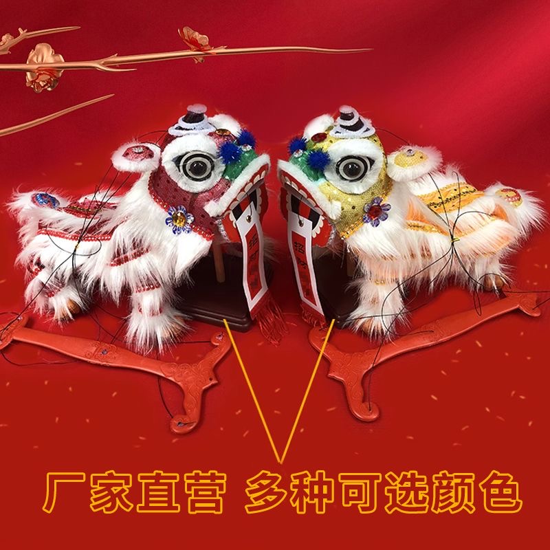 手提线狮王子中国风走秀木偶