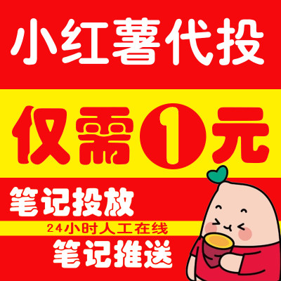 小红xhs书代投小红薯推广笔记投放作品xhs笔记小红xh书推广