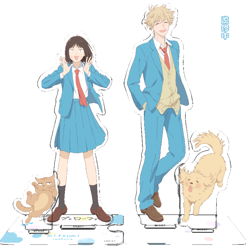 共鸣GONG 跃动青春亚克力立牌 志摩小美角色校服亚克力立牌