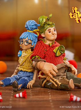 共鸣GONG 双人成行布衣可动人偶 it takes two游戏收藏可动人偶