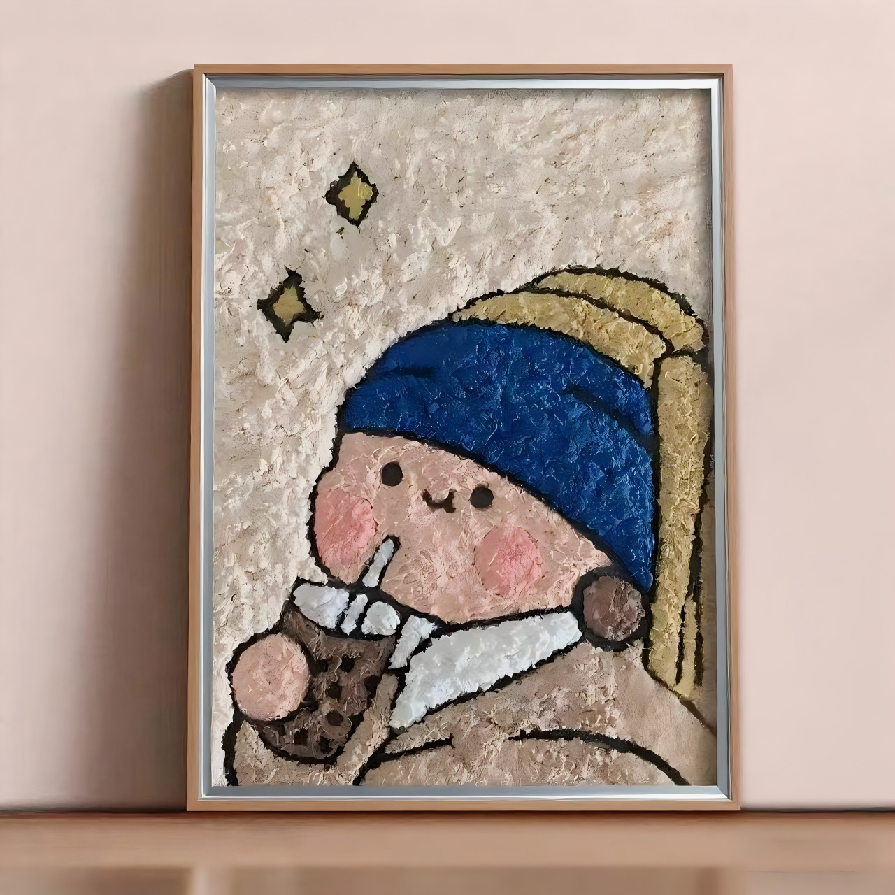 文创纸浆画手工diy材料工具全套