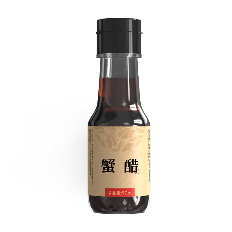 苏状元大闸蟹活蟹搭档蟹醋90ml*1瓶tk