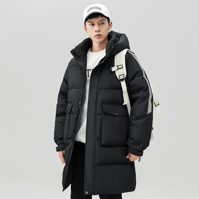 帕丁顿熊美式复古字母羽绒服