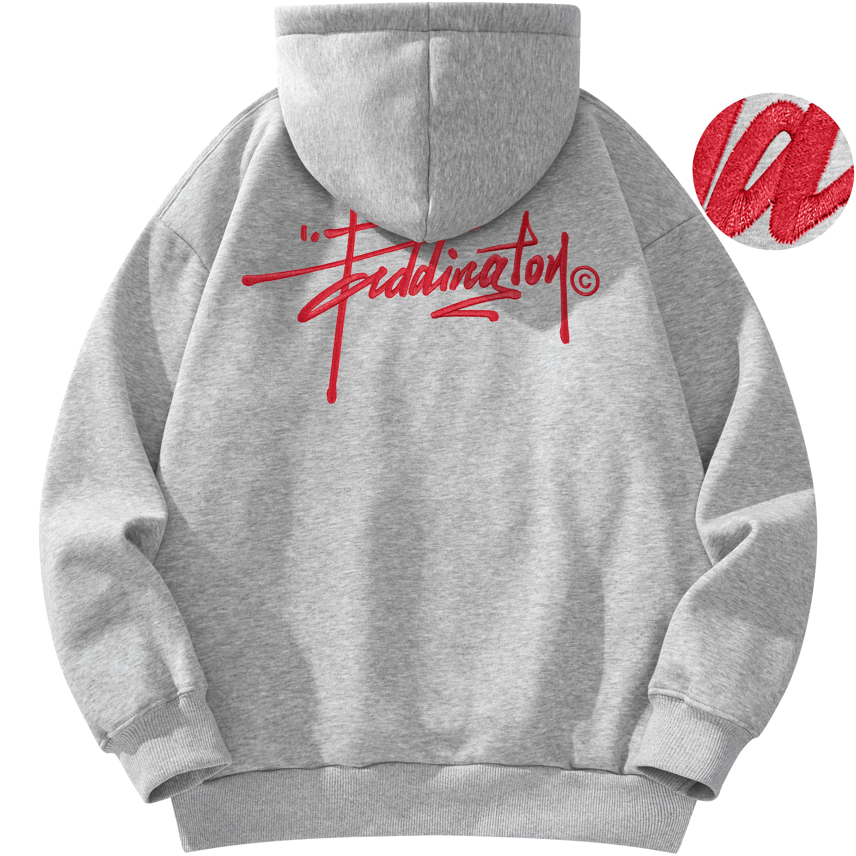 帕丁顿熊手绘花体字母刺绣卫衣