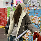 2025冬季新款绗棉正反两穿休闲外套203-8818-P175-K268，女装棉衣/棉服，浙宝203