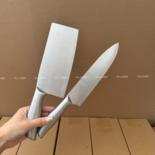 米诺家不锈钢钢切片刀家用切菜切肉刀轻便厨师小菜刀刀具厨房专用