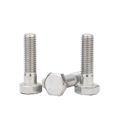 外六角螺丝304不锈钢半牙