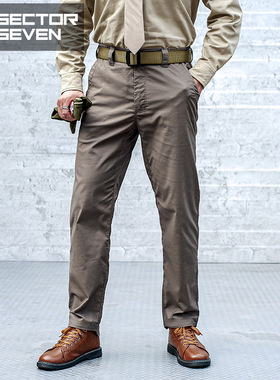 第7区 IX6侧卫弹力战术裤男上班族军迷运动户外长裤夏秋工装西裤