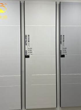 佛山瓷砖素色亮面奶白客厅防滑地砖600x1200奶黄浅灰15001800墙砖