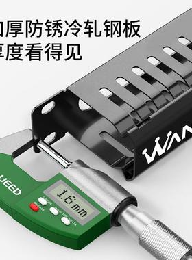 万级网络理线架24/48口网线理线器1U24档48口加厚机柜线缆整理架