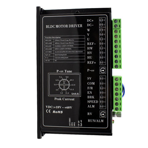 BLD300B直流无刷电机驱动器低压伺服驱动24V36V48V 300W