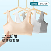 少女内衣女背心式 学生高中小胸聚拢美背文胸 薄款 无钢圈夏季 抹胸式