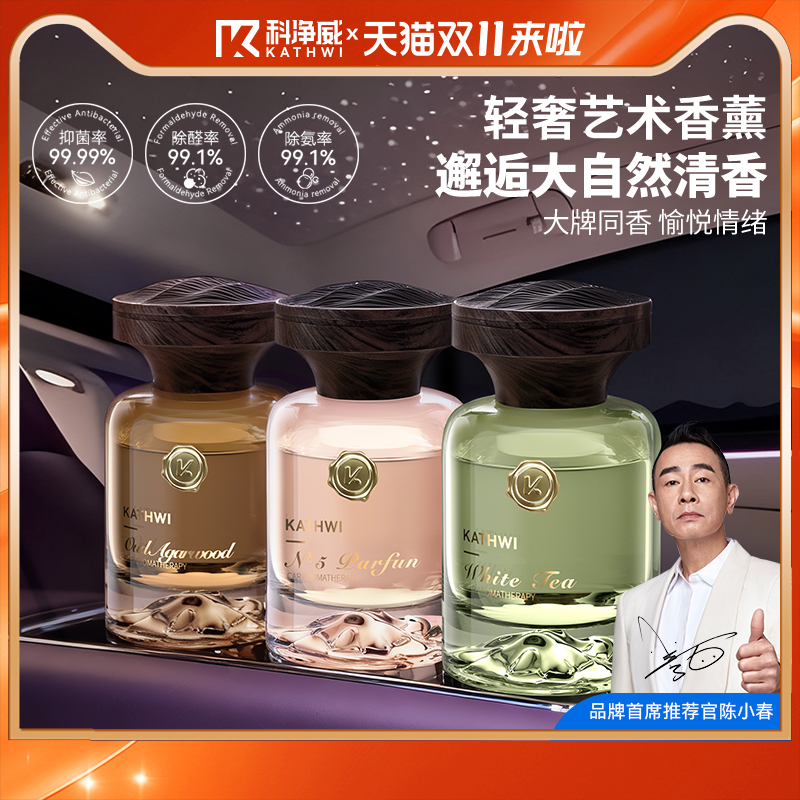 科净威观山车载香薰净化空气香水