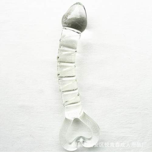 A glass-made anus used as a masturbation toy