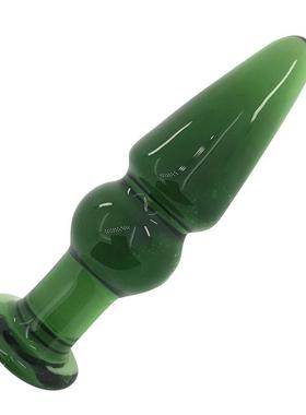 Glass-made femalemasturbation toy fake phallus adult product