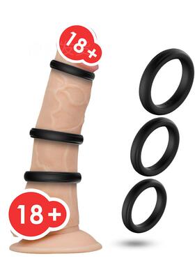 An elastic ring that can prolong sexual intercourse duration