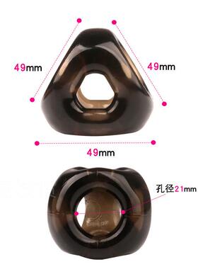 An elastic ring that can prolong sexual intercourse duration