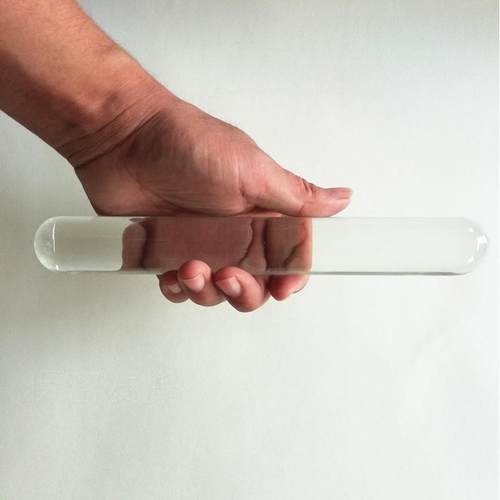 Glass-made femalemasturbation toy fake phallus adult product