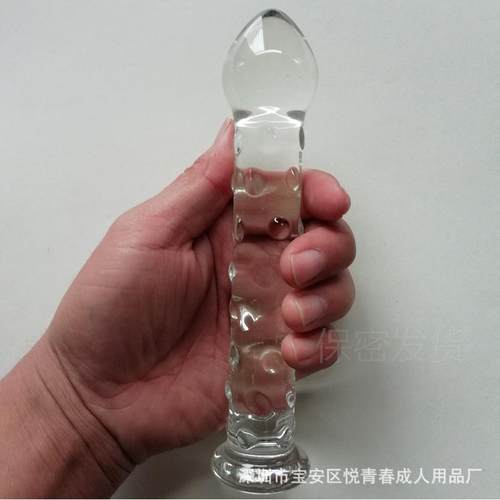 A glass-made anus used as a masturbation toy