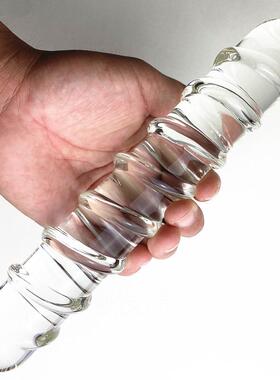 A glass-made anus used as a masturbation toy