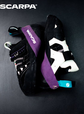 紫色新品SCARPA思嘉帕INSTINCT本能VSR攀岩鞋LV版防滑抱石鞋男女