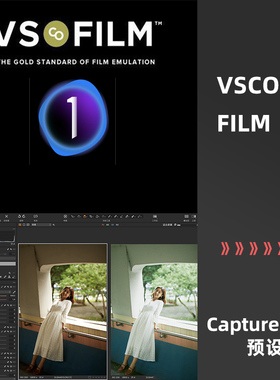 VSCO飞思预设Capture one版C1柯达富士胶片色调模拟样式滤镜全套