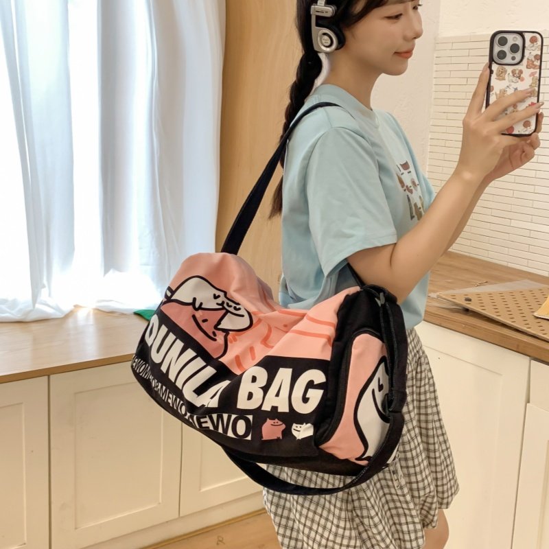 短途旅行包女大容量百搭单肩斜挎手提包行李袋干湿分离瑜伽健身包,箱包皮具/热销女包/男包,旅行袋,淘宝优惠券,粉丝福利购,淘宝优惠卷