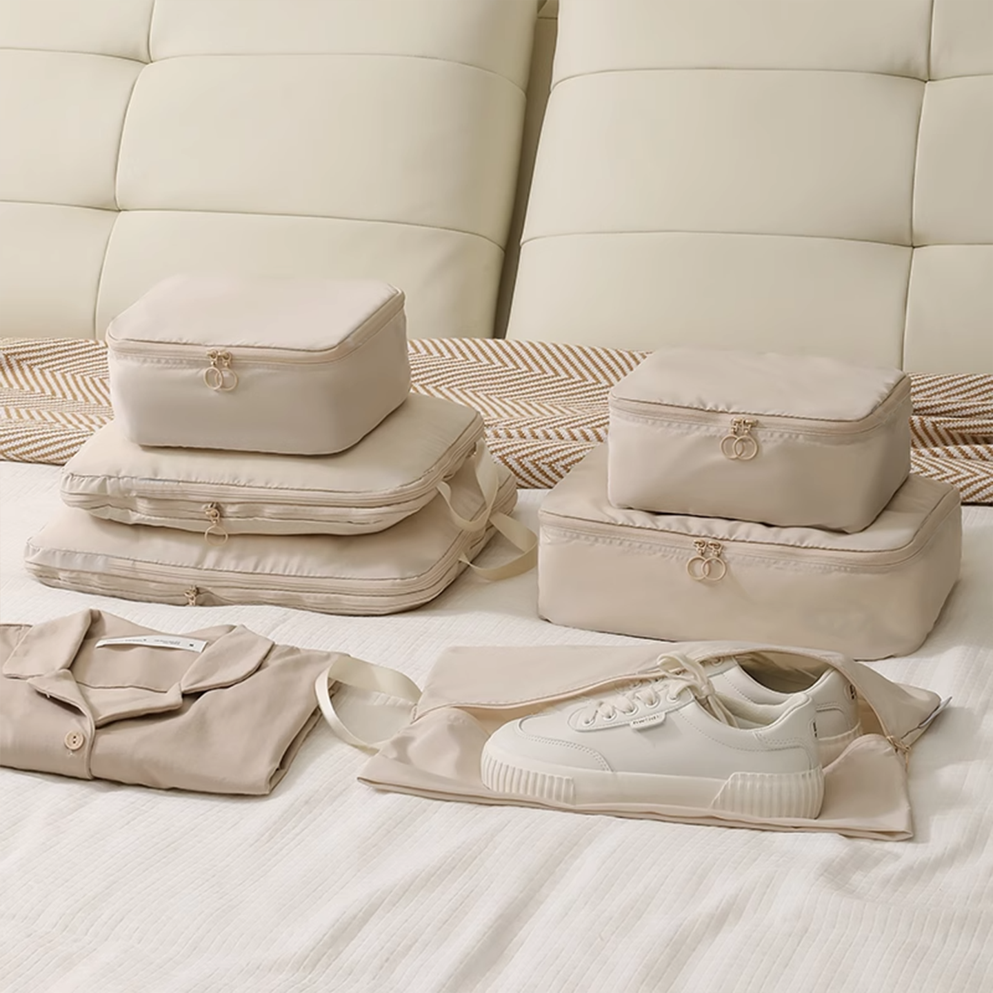 旅行衣物收纳袋衣服内衣分装包防水压缩便携分装旅游行李箱整理袋,收纳整理,被子压缩袋,淘宝优惠券,粉丝福利购,淘宝优惠卷