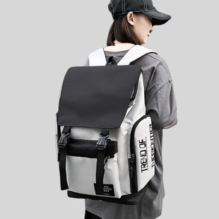 短途旅行包大容量女双肩包户外登山包潮牌电脑包男韩版简约风背包