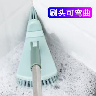 三角地板境刷跨卫可贴标长柄砖硬ewinhelp毛刷墙角缝隙刷瓷浴室清