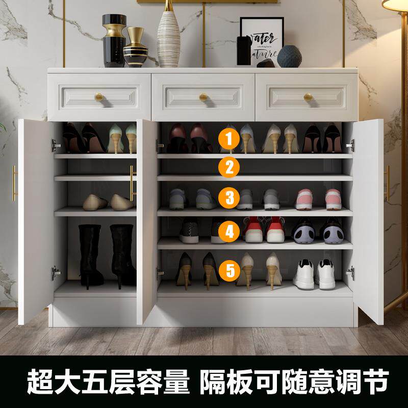 A鞋柜鞋架家用多层容0量门大厅柜门口简易经玄关006柜省空间济型