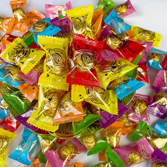 散装花生酥糖手工DIY制作糖塔专用糖果菠萝糖塔配件富贵莲花塔春