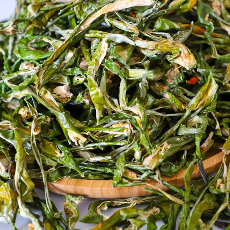 延边延吉朝鲜民族干青辣椒火锅食材红辣椒皮辣椒丝晒干250克