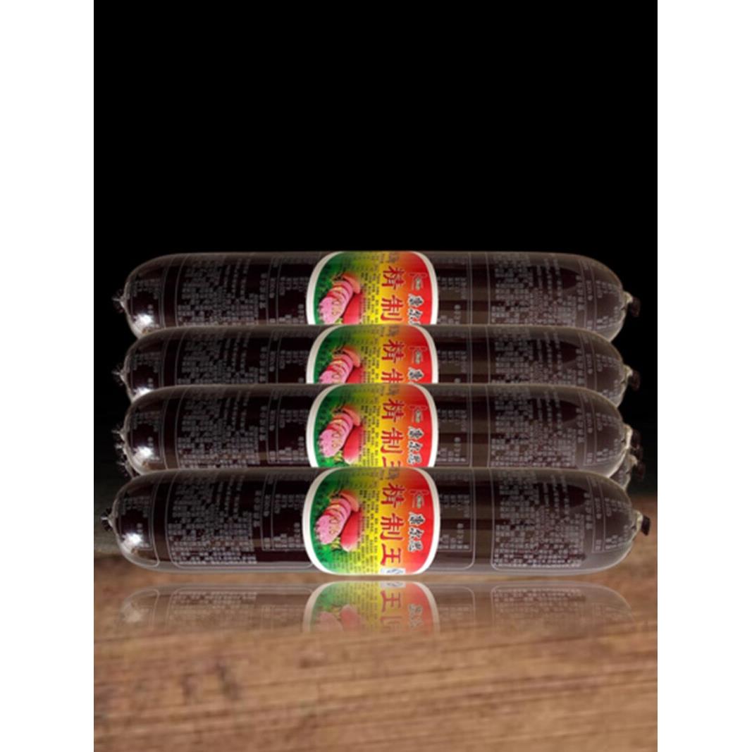 正品康尔思火腿 精制王280gx6支 黑皮火腿肠肉灌肠开口速食品包邮