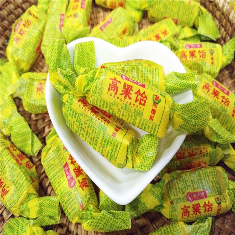 马大姐高粱饴软糖拉丝软糖山东特产老式怀旧零食童年糖果散装500g