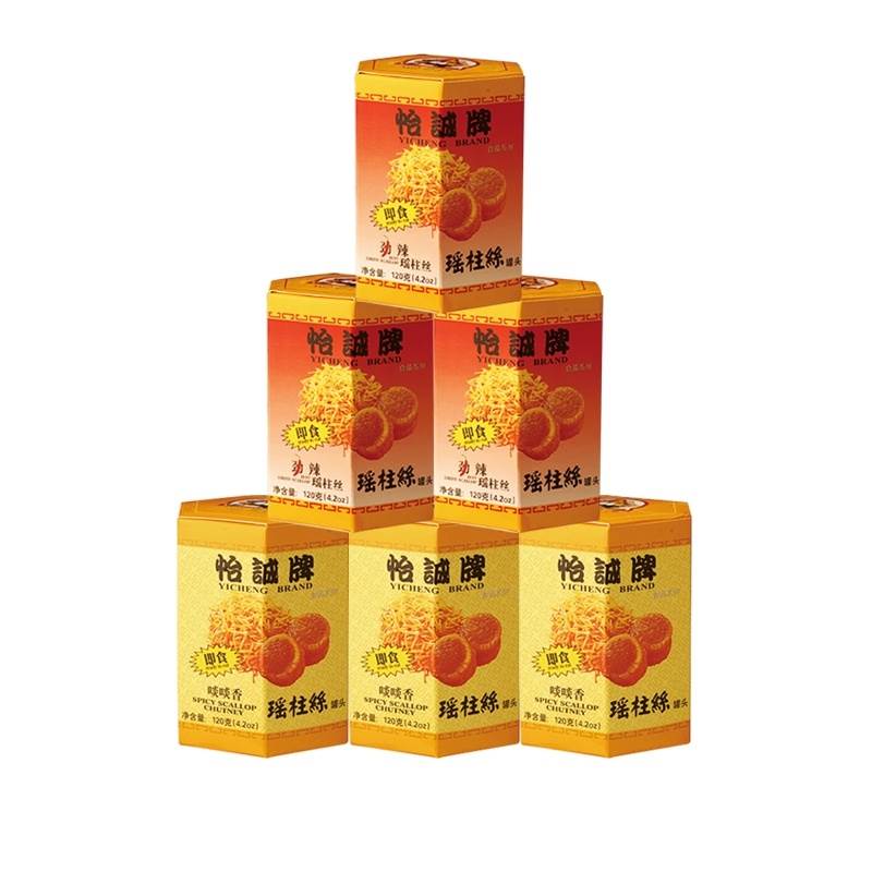 怡诚牌瑶柱丝罐头即食干