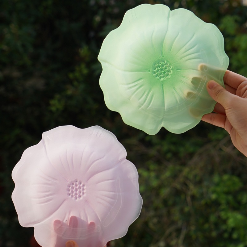 中式高顏值玻璃壺承茶盤茶點果盤