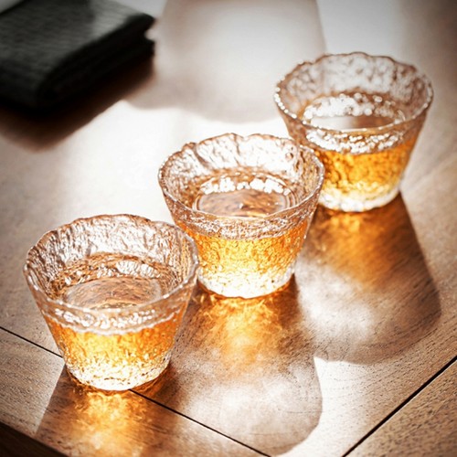 复古冰露日式小酒杯子清酒杯玻璃