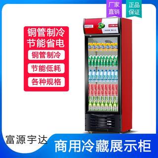 啤酒柜商用超市风冷直冷饮料展示柜冷藏保鲜柜单门立式保鲜冰箱