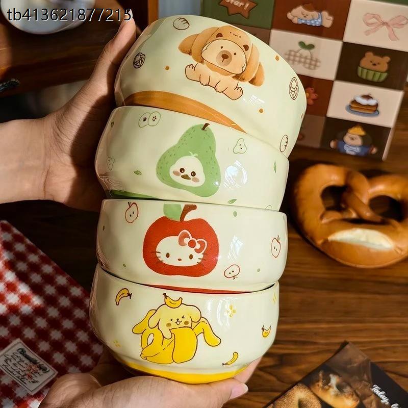 x水果卡通ins餐具饭碗家