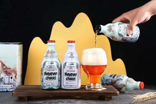 日本风味奈山潮日小麦啤酒拉格啤酒330ml1000mlX24罐全系列包邮