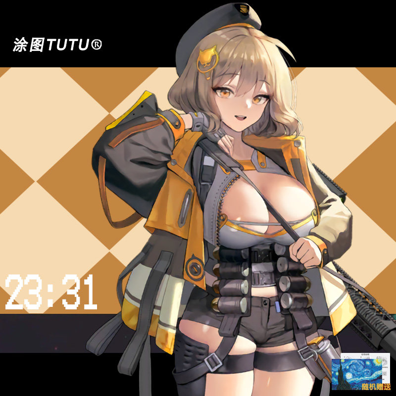 nikke胜利女神二次元汽车贴纸卡通反光动漫创意电动车贴画装饰贴