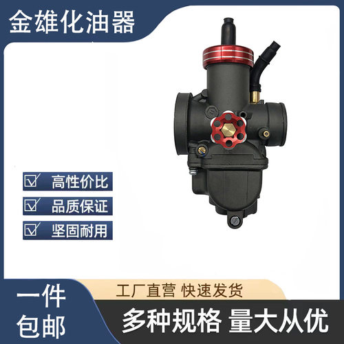 适用于 改装摩托车喷塑黑 PE28 30 RSZ NSR 150CC化油器