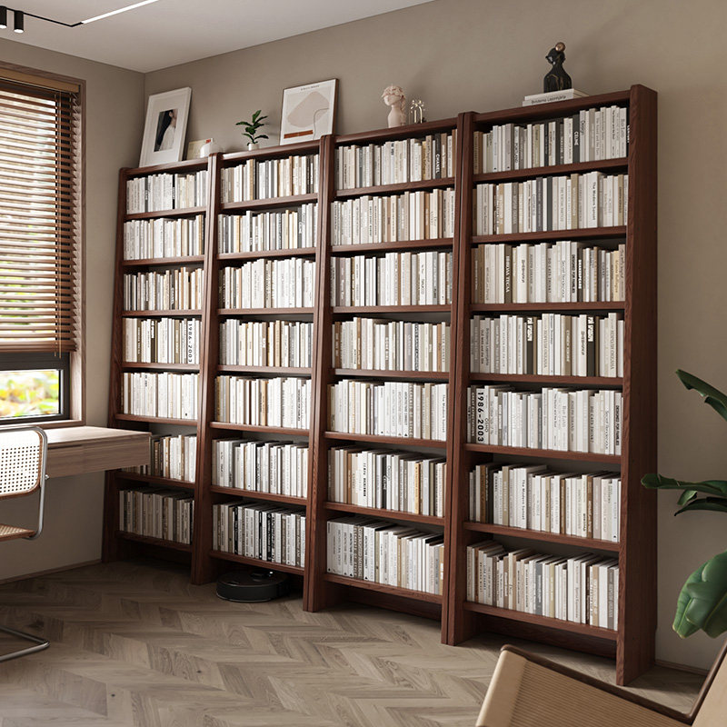 书架置物架落地家用儿童书柜满墙客厅实木多层收纳架子靠墙展示架,住宅家具,书架,淘宝优惠券,粉丝福利购,淘宝优惠卷