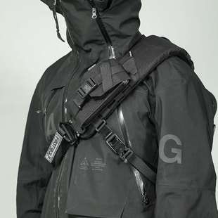 ALPHA WOLF手机包磁吸快拆机能户外充电宝卡包molle副包