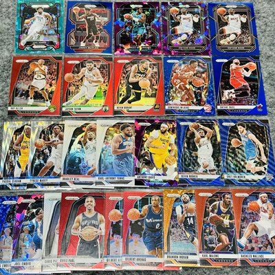 超巨prizm带编折射Panini球星卡