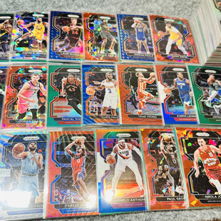 巨星彩虹套21-22折射prizm全明星 正版NBA球星卡帕尼尼Panini收藏