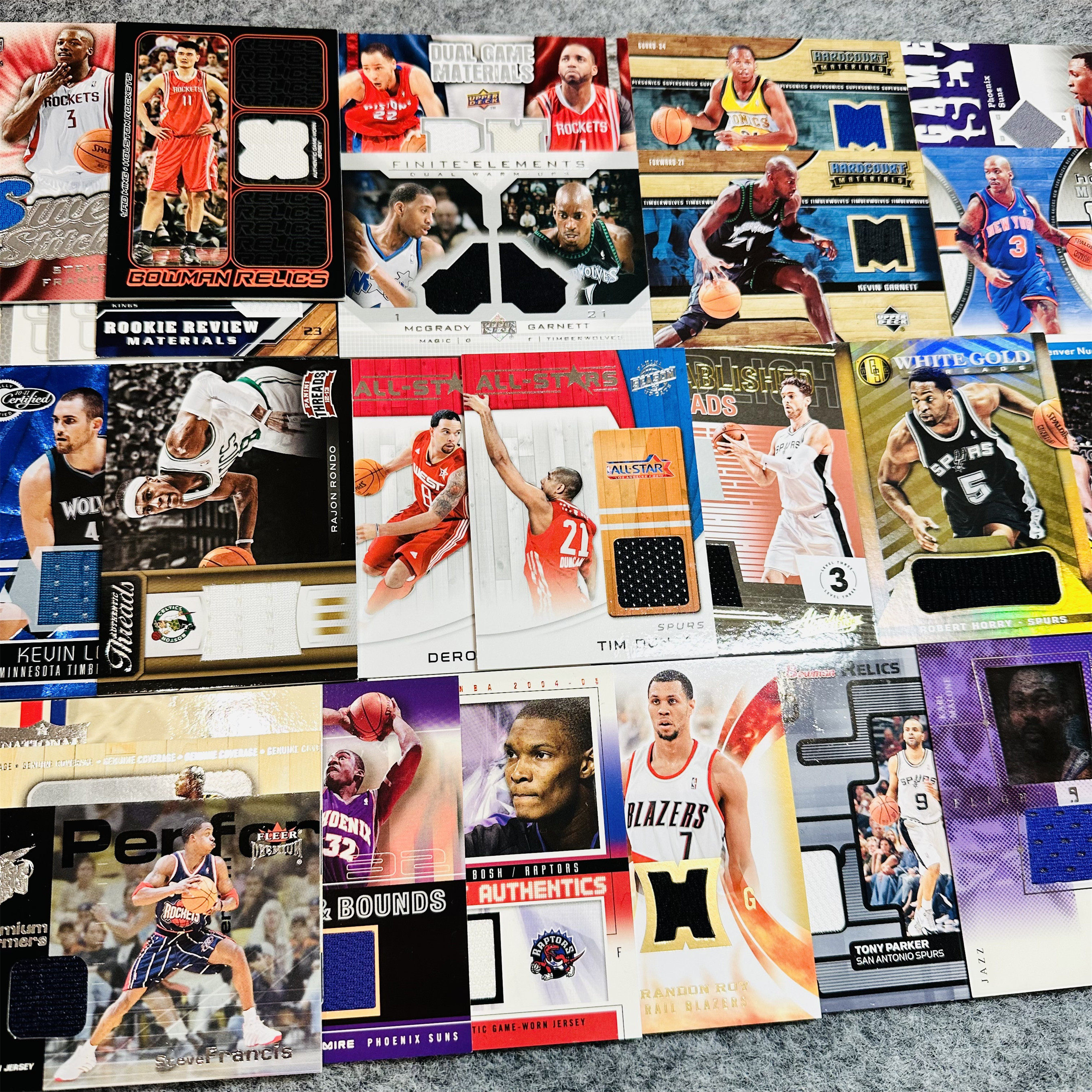 名宿老人物料姚明麦迪卡特GDP球衣正版NBA球星卡帕尼尼Panini收藏,运动/瑜伽/健身/球迷用品,篮球球迷用品,淘宝优惠券,粉丝福利购,淘宝优惠卷