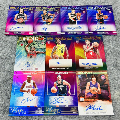 Hoops签字ink球星卡Panini帕尼尼